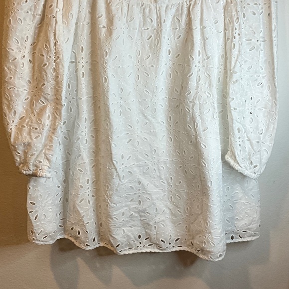 Wilfred White Eyelet Mini Dress - Picture 3 of 11